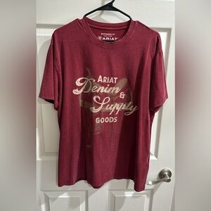 Ariat Maroon Boyfriend Fit T-Shirt